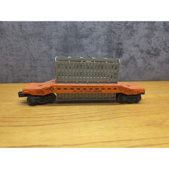 LIONEL POSTWAR O‎ GAUGE ALLIS-CHALMERS CONDENSER CAR ACMX 6519 FROM 1958-1961 - Picture 1 of 4